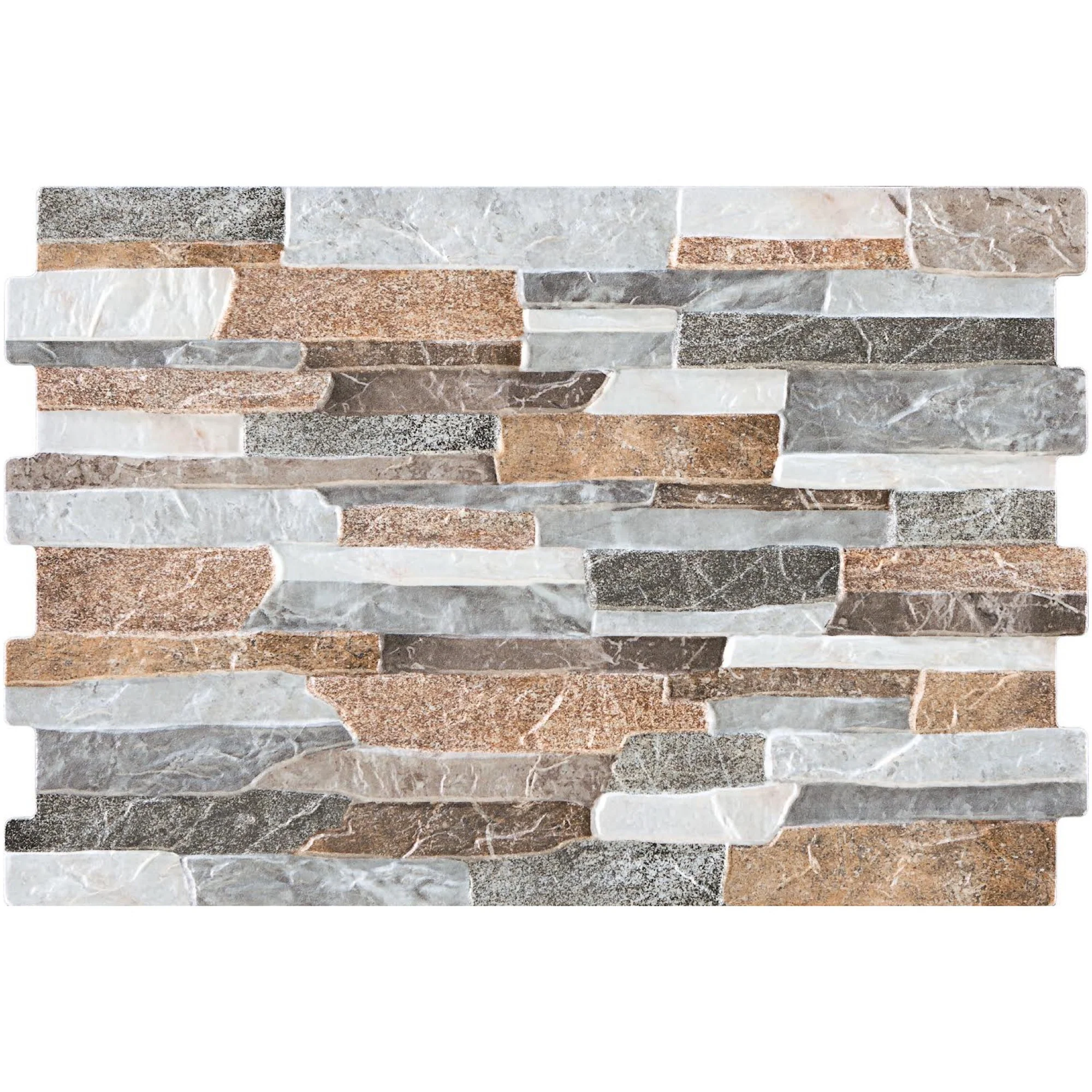 Ceramica Muro Petra Grafito 34x50