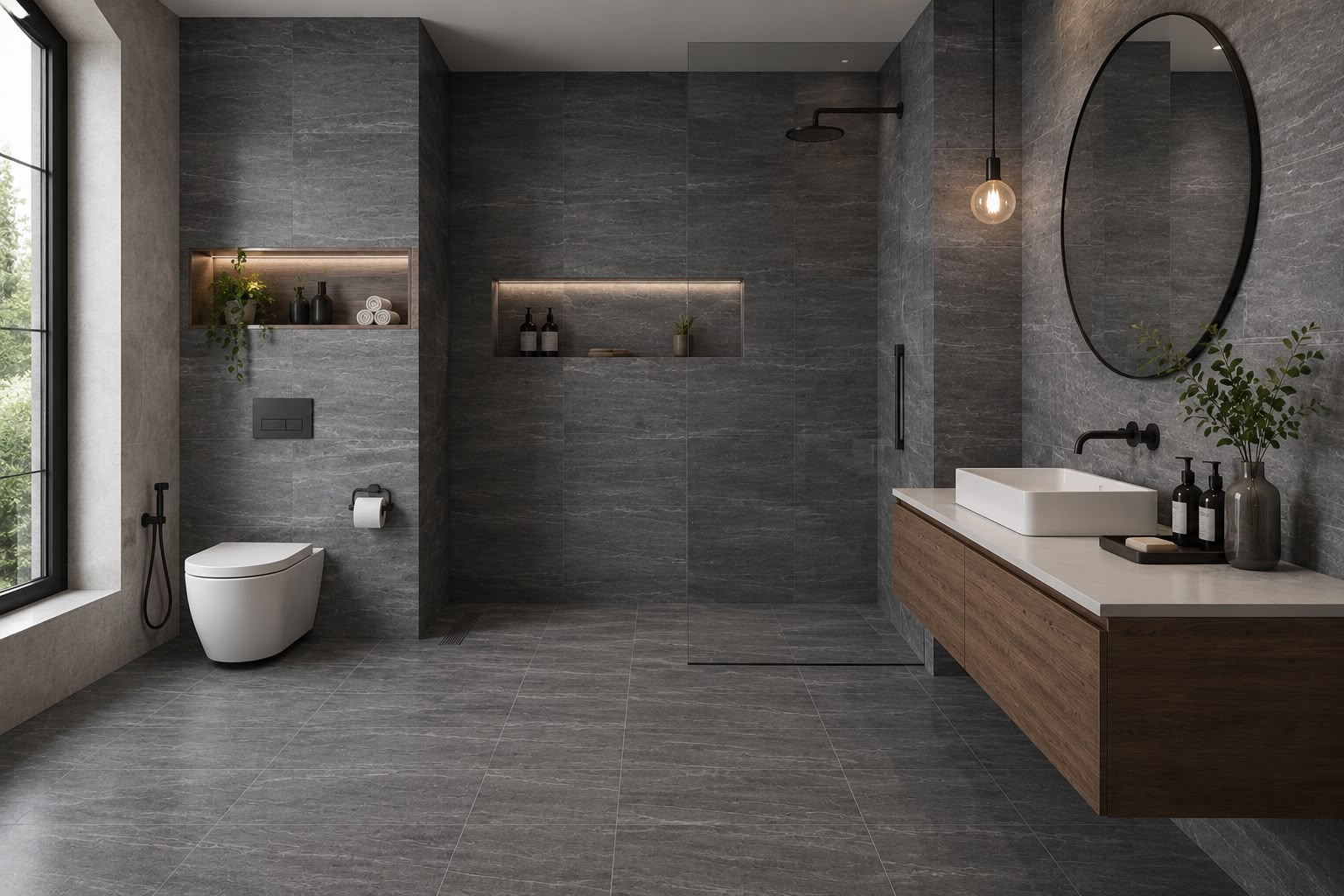 Porcelanato Loft Graphite 30x60 - Imagen 2